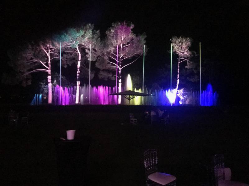 Éclairage pour un  Événement Professionnel sur le Bassin d'Arcachon